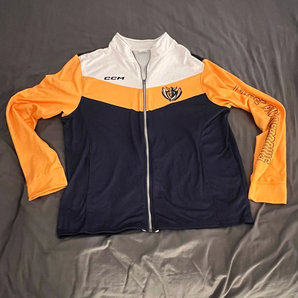 CCM Freestyle hockey warmup track spring jacket
